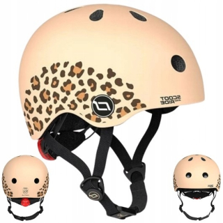 Prilba XXS-S pre deti 1-5 rokov Leopard, SCOOT & RIDE
